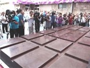 Bóng đá anh, ngoại hạng anh, lịch thi đấu euro 2012, Thanh chocolate lớn nhất thế giới
